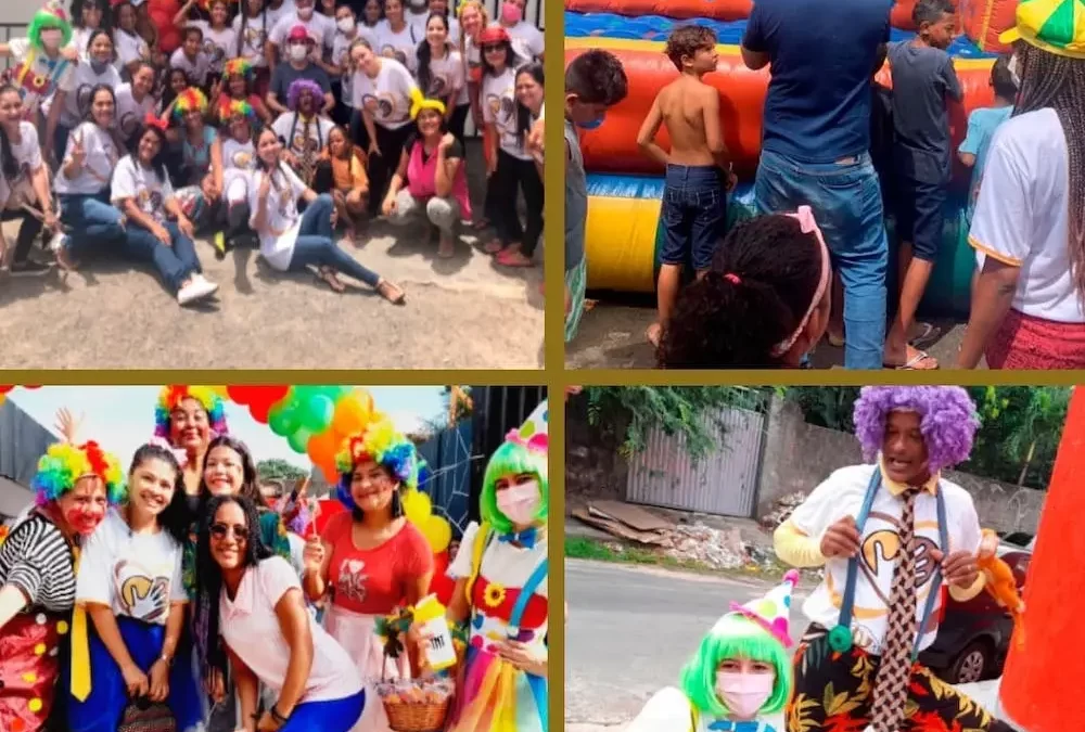 Dia das crianças: mais uma ação do projeto EU ME IMPORTO em parceria com a Igreja Batista Filadélfia