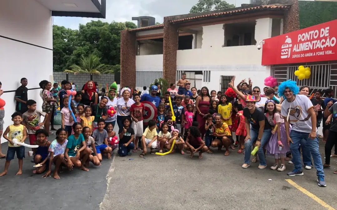 Ação social dia das crianças na Igreja Filadelfia